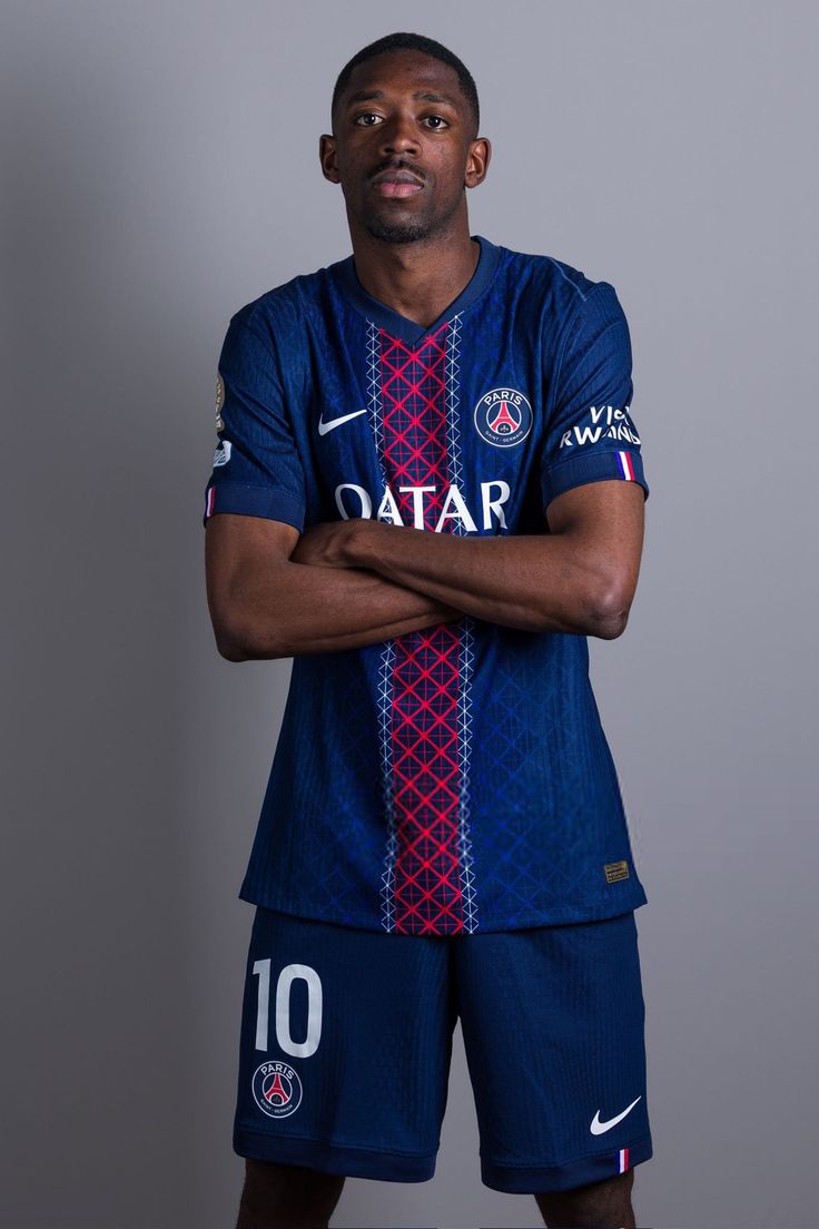 PSG O.Dembele Jersey - Home Kit 25/26 (no.10)