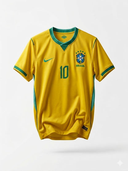 Brazil Neymar Jr Jersey - World cup 26 Home Kit (No.10)