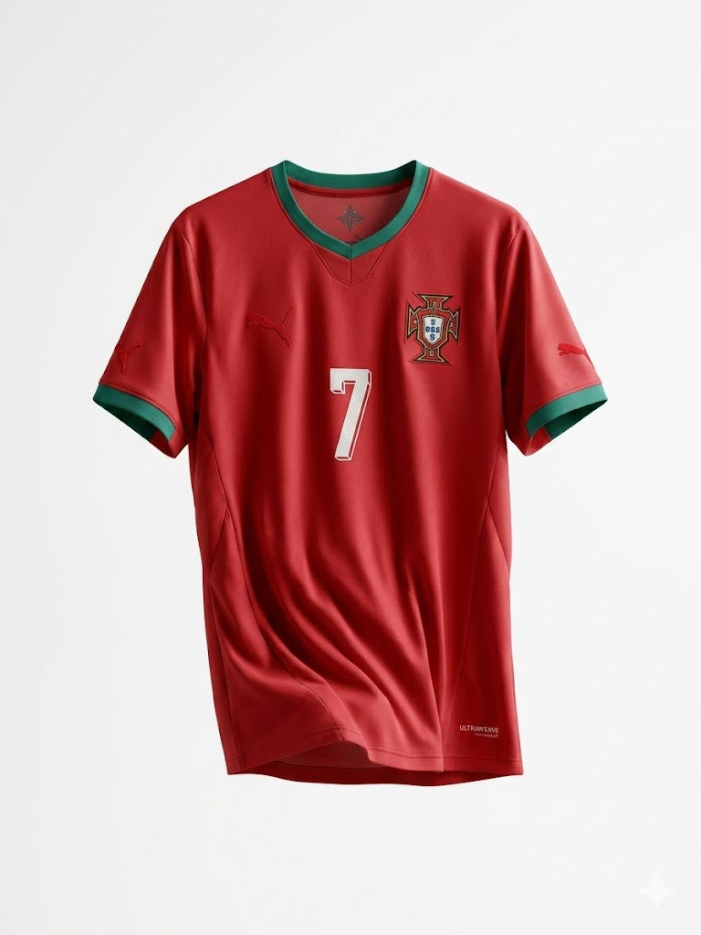 Portugal C. Ronaldo Jersey - World cup 26 Home Kit (No.7)