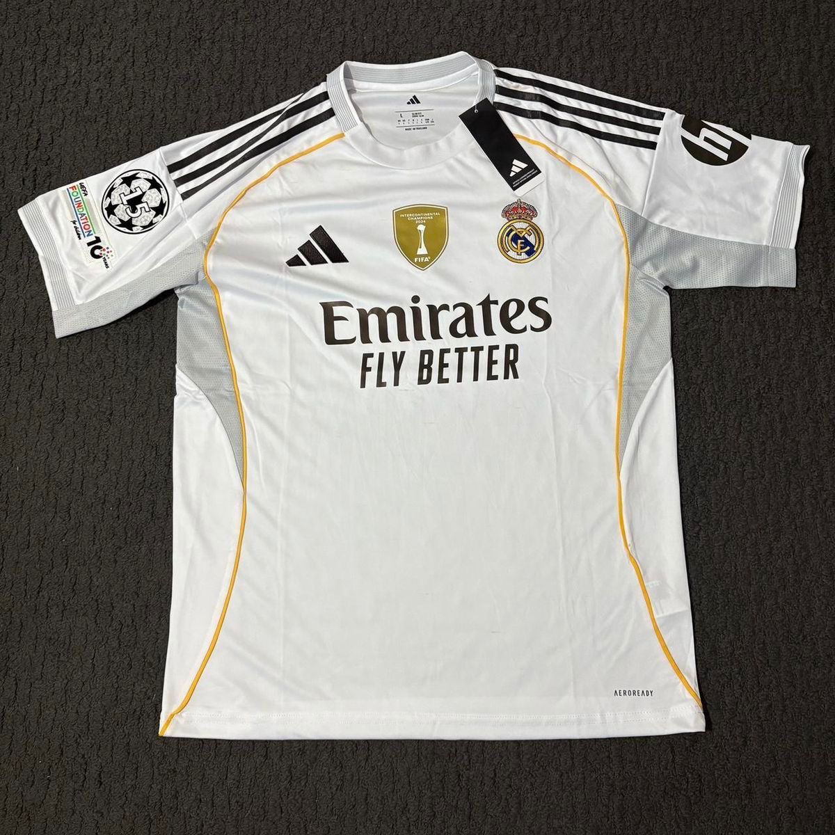 Real Madrid Mbappé Jersey – Home Kit 24/25 (No. 10)