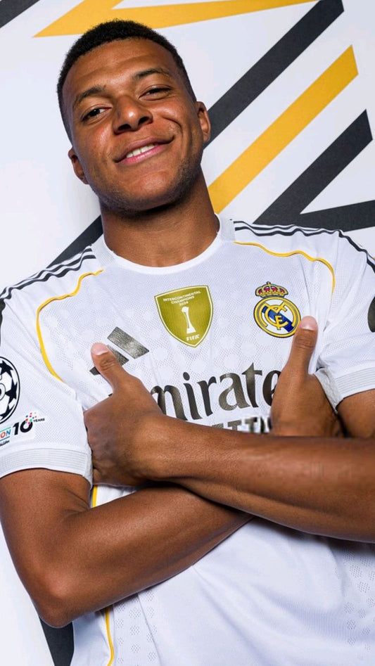 Real Madrid Mbappé Jersey – Home Kit (No. 10)