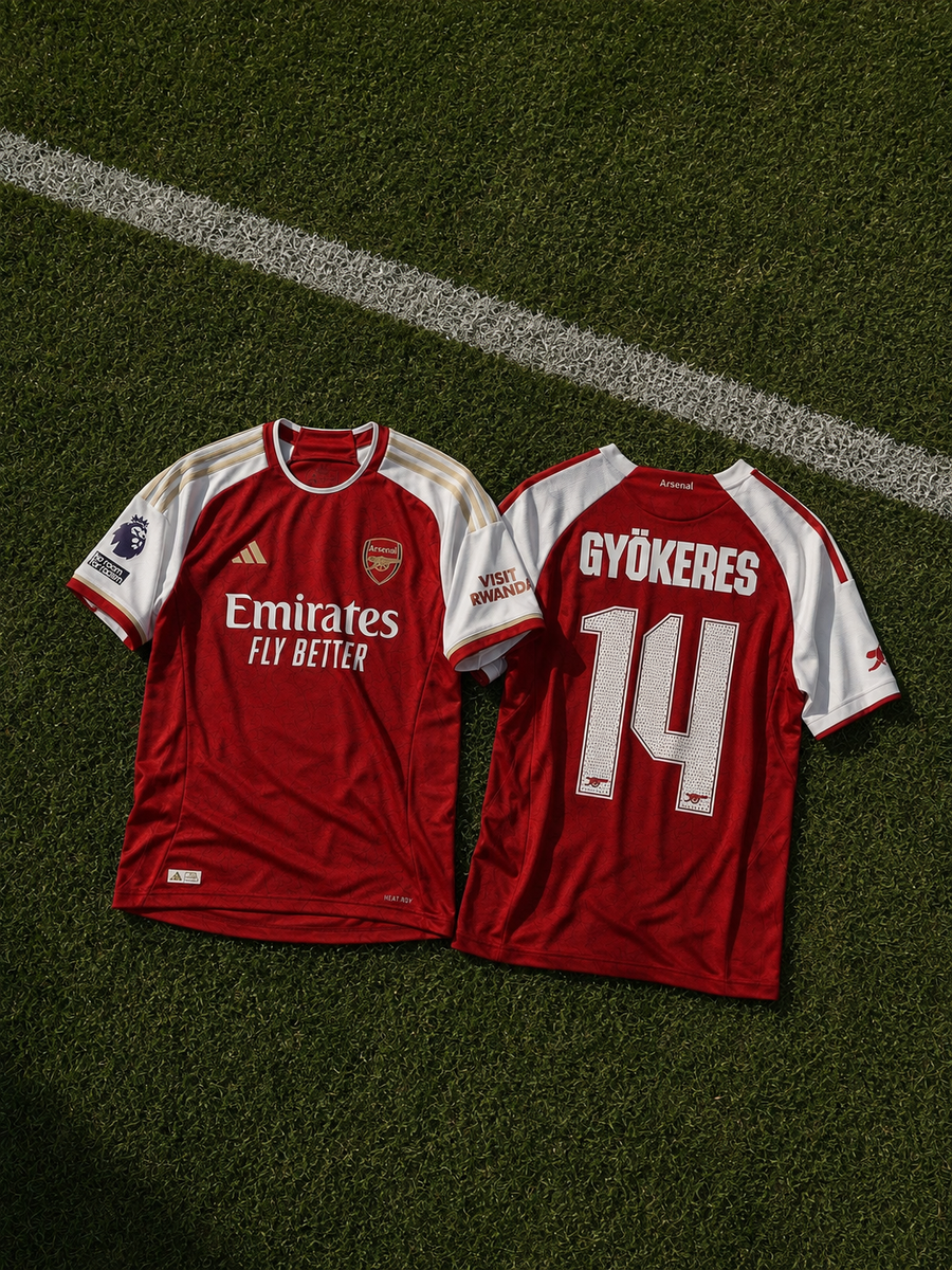 Arsenal Gyökeres Jersey – Home Kit 23/24 (No. 14)