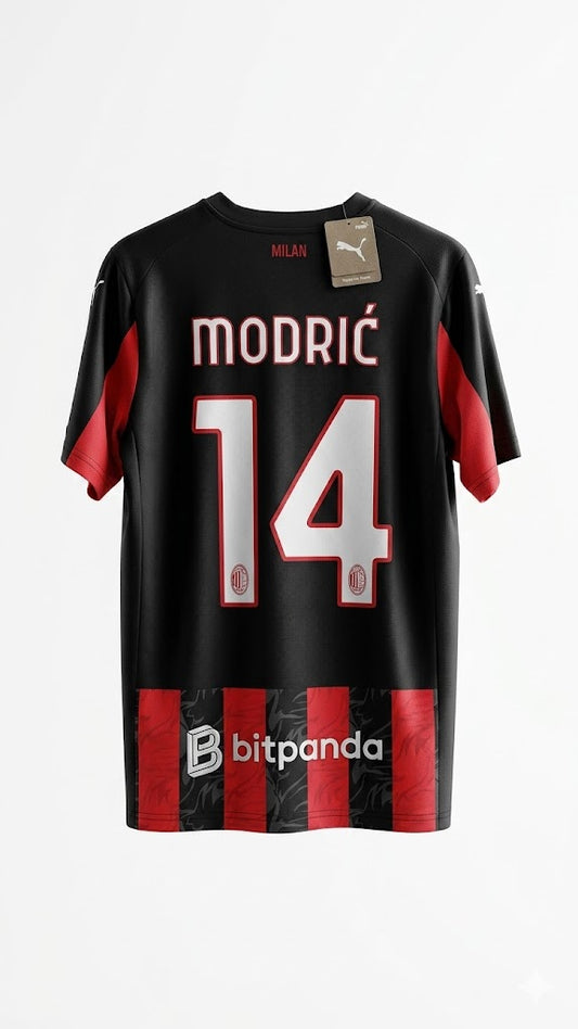 AC Milan Modric Jersey - Home kit 25/26 (no.14)