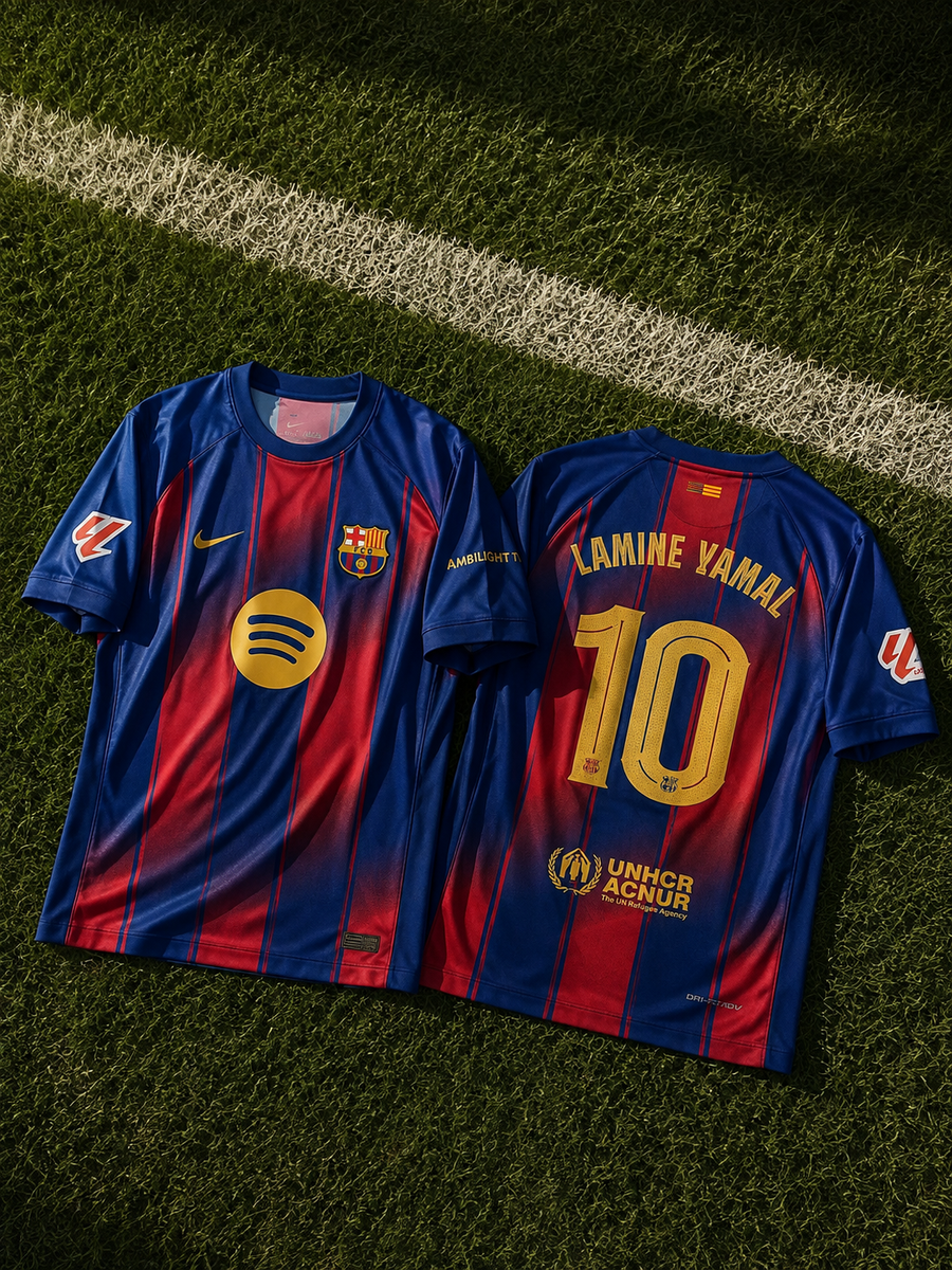 Barcelona Yamal Jersey – Home Kit (No. 10)