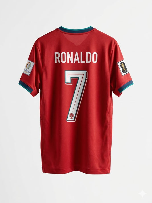 Portugal C. Ronaldo Jersey - World cup 26 Home Kit (No.7)