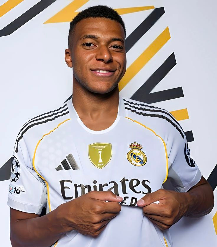 Real Madrid Mbappé Jersey – Home Kit 24/25 (No. 10)
